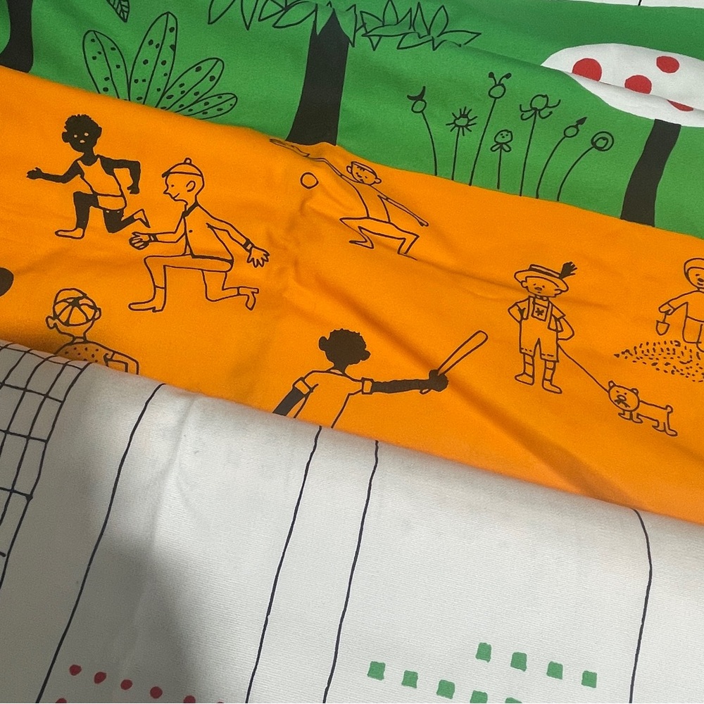 Ikea fabric ÖNSKEDRÖM by design Olle Eksell